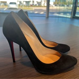 Christian Louboutin Breche 100 sz 39/8 black